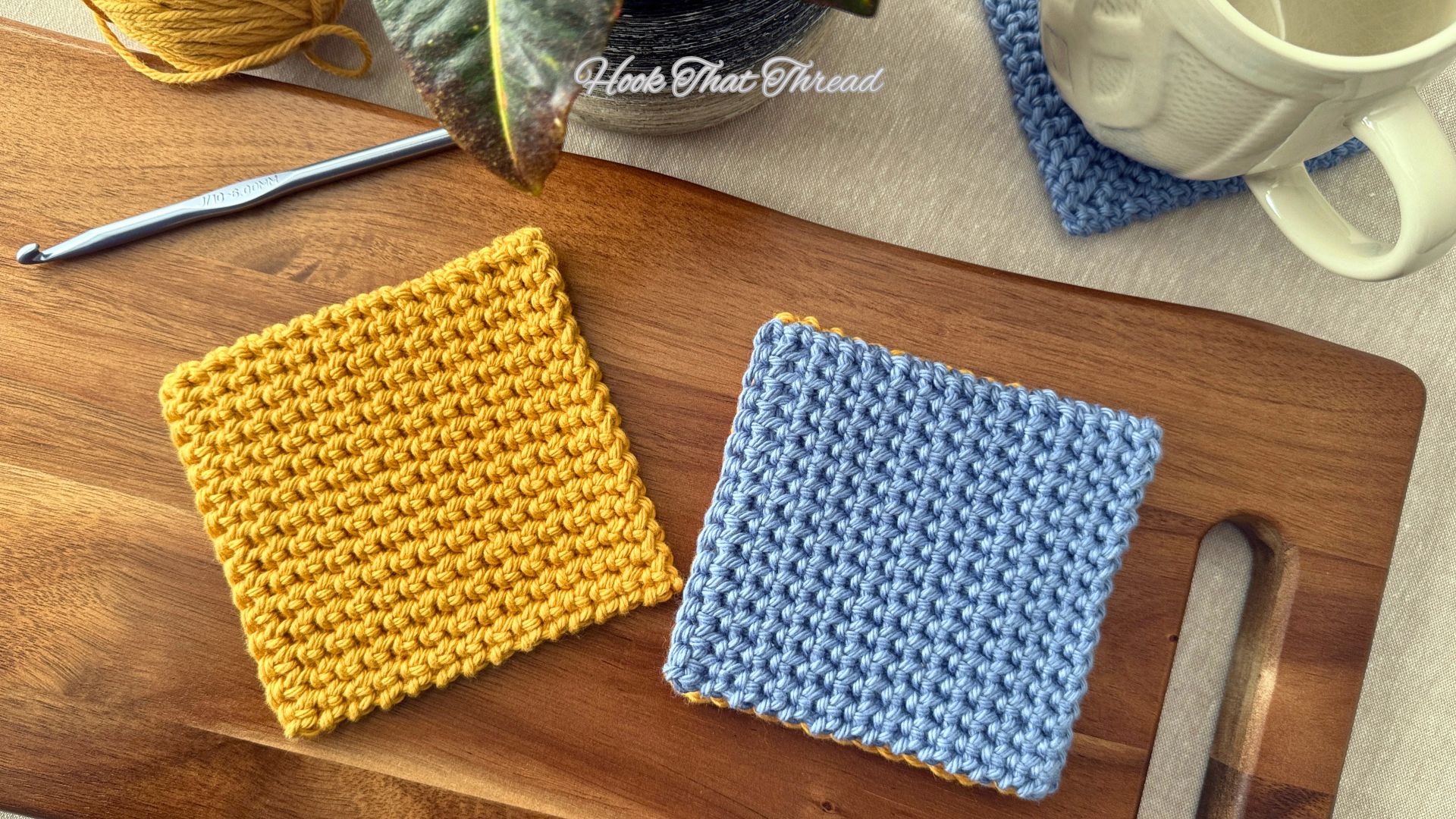 Read more about the article Thermal Crochet Stitch Coasters Pattern